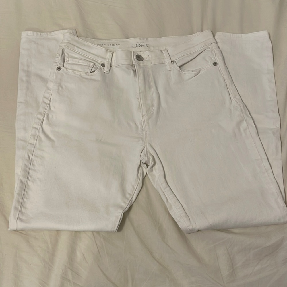 LOFT skinny ankle jeans